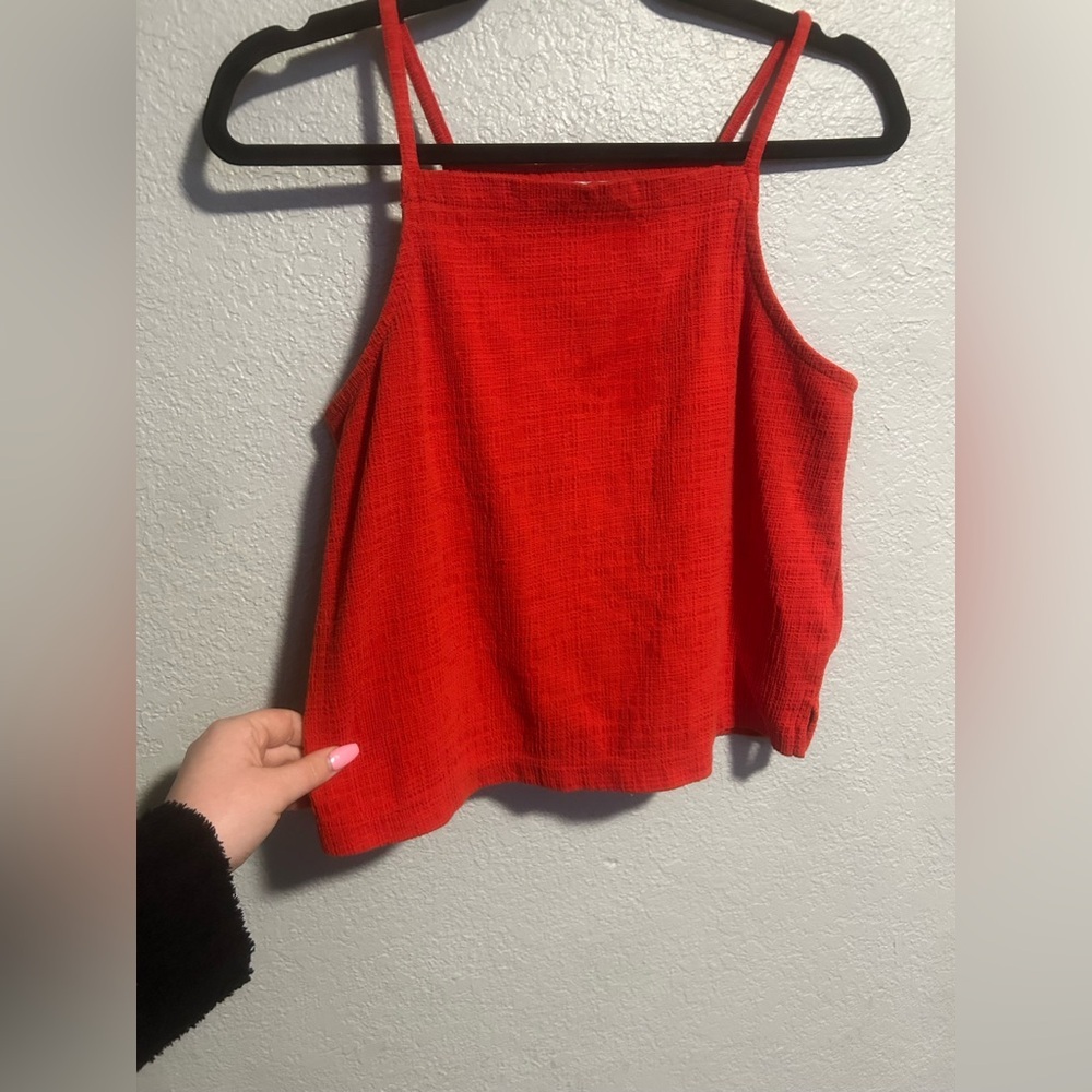 Madewell high neck tank